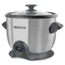 Olla Arrocera Black & Decker 10TZ Delux Acero Inoxidable