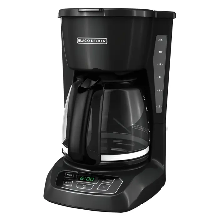 Coffee Maker Black & Decker Programable 12 tazas-Negro