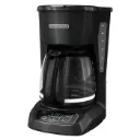 Coffee Maker Black & Decker Programable 12 tazas-Negro