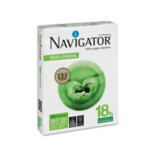 Navigator caja 10 und resma 8 1/2 x 11 bond 18 Lb 500 H 70grs