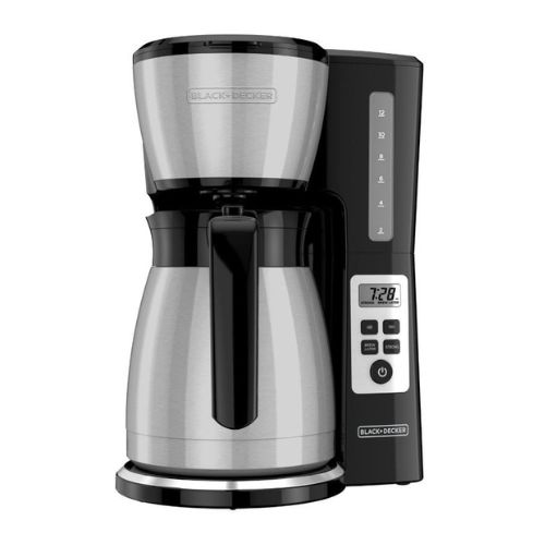 Coffee Maker Black & Decker Térmica 12 Tazas Plata CM2046S-LA
