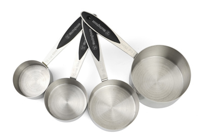 Set Westinghouse de 4 Tazas de Medida en Acero Inoxidable WCKG0081016
