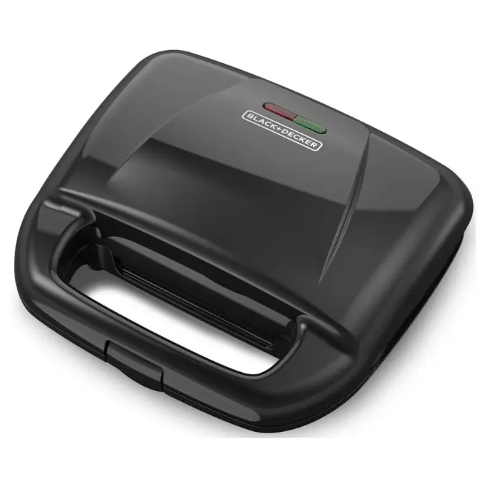 Wafflera Electrica Black & Decker 2-Puestos Negro