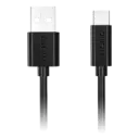 Cable de USB-C a USB-A Choetech Carga Rápida 1mt Negro AC0002