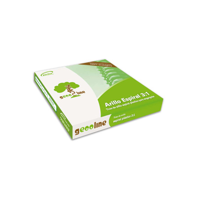 Perfex arillo espiral muticolor paso 3:1 10 mm (P/80 hjs 90 und) 111111031M