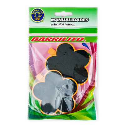 Clip Barrilito de Madera Pizarron Flores Wclp12 2 piezas