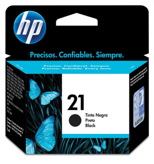 Cartucho de Tinta HP Negro 150Pgs #21 C9351AL