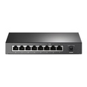 Switch TP Link 8 Puertos 10/100/1000 4 Poe TL-SG1008P