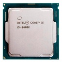 PROCESADOR INTEL CORE I5-8600K 8TH 3.6 GHZ 6N LGA 1151-2 I5-8600K