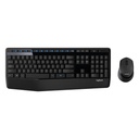 Combo Teclado Y Mouse Logitech MK345 inalámbrico Negro 920-007820