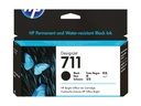 Cartucho de Tinta Negro HP 711 CZ133A