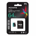 Memoria Micro SD Adata 64GB 4K V30 AUSDX64GUI3V30SA2-RA1