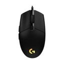 Mouse Alámbrico Logitech G203 LightSync Gaming RGB Negro 910-005790