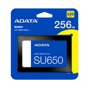 Disco Duro Interno HD Adata 256GB 2.5 Solido ASU650SS-256GT-R