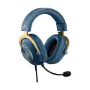 Headset Alámbrico Logitech G Pro X Gaming League Of Legends Edicion Azul 981-001105