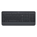 Teclado Inalámbrico Logitech K650 Signature Negro 920-010910