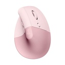 Mouse Inalámbrico Logitech Lift Vertical Ergonomic Rosa 910-006472