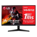 Monitor LG 24GN60R-B FHD 1920x1080 144HZ 1MS HDMI DisplayPort Freesync 24"