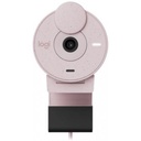 Cámara Web Logitech Brio 300 FHD 2MP Rosa 960-001446