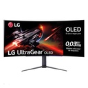 Monitor LG 45GR95QE-B FHD IPS 3440x1440 240HZ DP HDMI Oled Curvo 45"