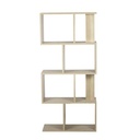 Estante Kenneth Cole 4 Niveles Roble W60 x H130 x D24 cm KCWD2022051-O