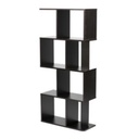 Kenneth Cole estante 4 niveles color café W60 x H130 x D24 cm-KCWD2022051-B