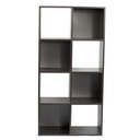 Librero Kenneth Cole cubo unit Negro W61.5 x H122.5 x D29.5 cm KCWD2022052-B