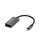 Adaptador Argom Tipo C Macho a Displaypor Hembra de 6"/15 cm ARG-CB-0061