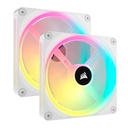 Abanico Corsair QX140 140MM RGB PWM Sistema Icue Incluido HUB CO-9051008-WW