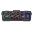 Teclado Argom Gaming Combat USB ARG-KB-2056BK