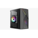 Case Gamer Aerocool Raider Mini-G-BK-V2 Vidrio Templado RGB ACCS-PV44023.11