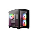 Case Gamer Aerocool DRYFT-G-BK-V2 1 Abanico RGB Vidrio Templado ACCM-ES01163.11