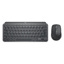 Teclado y Mouse Inalámbrico Logitech MX Mini para Empresa Grafito 920-011053