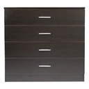 Kenneth Cole mueble cuatro gavetas color cafe oscuro - KCWD20220512-BR