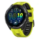 SmartWatch Garmin Forerunner 965 47mm Titanio DLC Gris Carbón Negro/Amarillo 010-02809-02