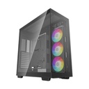 CASE GAMING DEEPCOOL CH780 ATX MAX PREMIUM CON VIDRIO TEMPERADO EN EL FRENTE Y LATERAL NEGRO R-CH780-BKADE41-A1