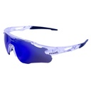 Lentes de Sol Deportivos Fitwell 956 Transparente/Azul SS956C03