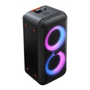 PARLANTE BLUETOOTH MOONKI BOSSA2 PARTY LUCES LED CONECTIVIDAD PARA GUITARRA,MICROFONO, USB 60W NEGRO MW-PB250