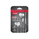 Audífonos Maxell In-Bax USB-C Blanco 348595