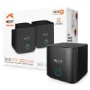 Enrutador inalámbrico Nexxt Solutions Home tecnología Wi-Fi Negro NCM-C12002PK