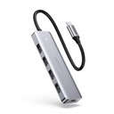 HUB UGREEN CM219 4 PUERTOS USB 3.0 CON PUERTO DE ALIMENTACION USB-C 70336