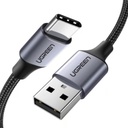 CABLE UGREEN US288 USB-A A USB-C 3A 1 METRO CARGA RAPIDA 60126