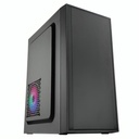 CASE CM03Q1RA001C MICRO ATX U1*2+ AUDIO + FUENTE DE PODER 600W