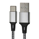 CABLE USB-C A USB-A 2.0 NOVA FAD31218 CARGA RAPIDA 1.8M NYLON