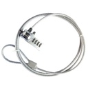 CANDADO PARA LAPTOP CON CODIGO NOVA FXXLK118 1.8M