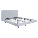 Cama Matrionial Barcelona Design Aurora Full Gris Clara FULL-BH-LG