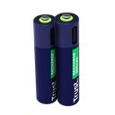Trust pilas AAA recargables en USB-C azul - 25585