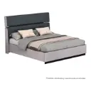 Cama King Barcelona Design Vallés Gris/Negro SB860BQ-GREY