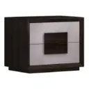 Mesa de Noche Barcelona Design Sabadell Roble/Gris RB857NE-BK