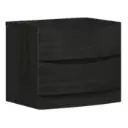 Mesa de Noche Barcelona Design Maresme Gris Oscuro TB325NE-GREY